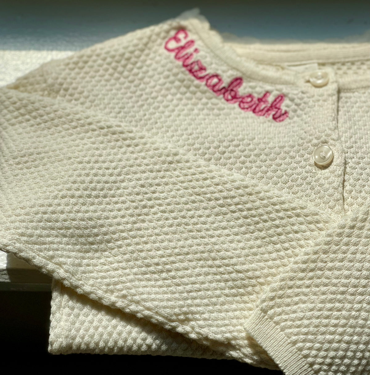 Toddler Textured Cotton-Knit Cardigan